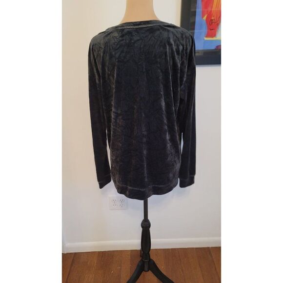 Muk Luks Original Velor Pajama Top - Picture 3 of 7